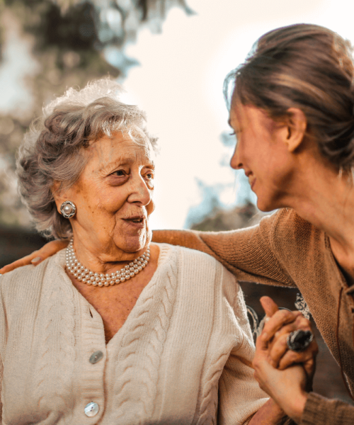 Enfermera a domicilio para adulto mayor